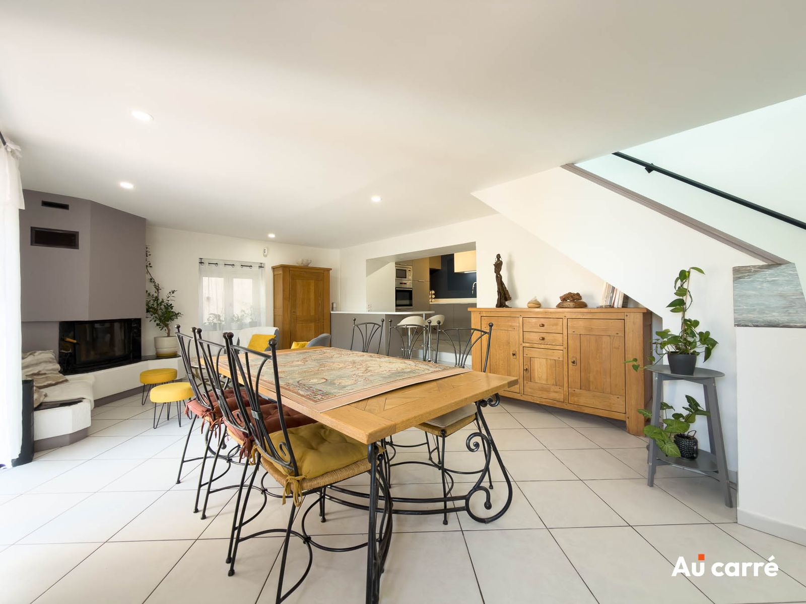 Maison de village à vendre à Genas centre, 135 m², 4 chambres, vue Lyon, Au carré