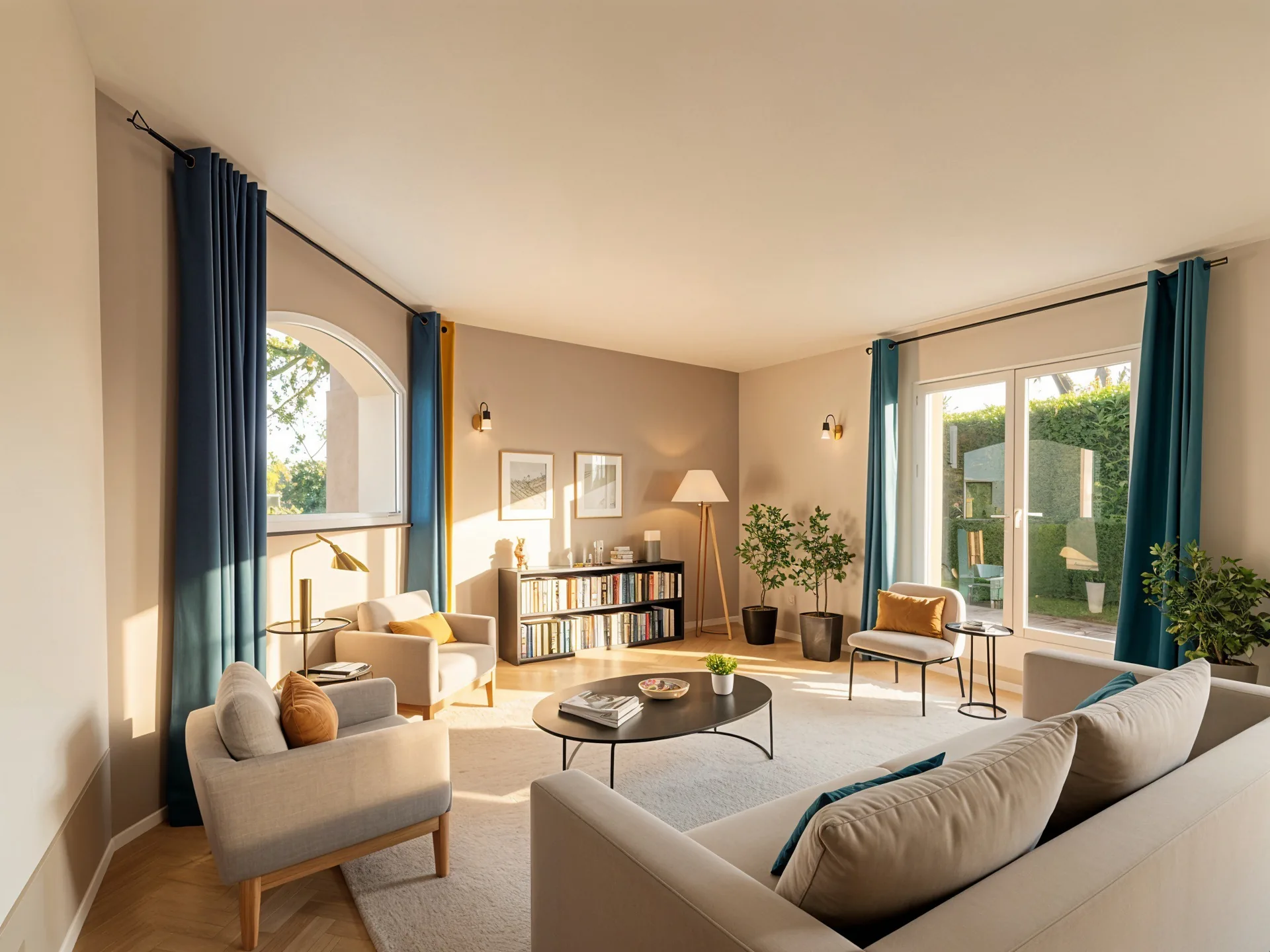 Salon, projet d'aménagement