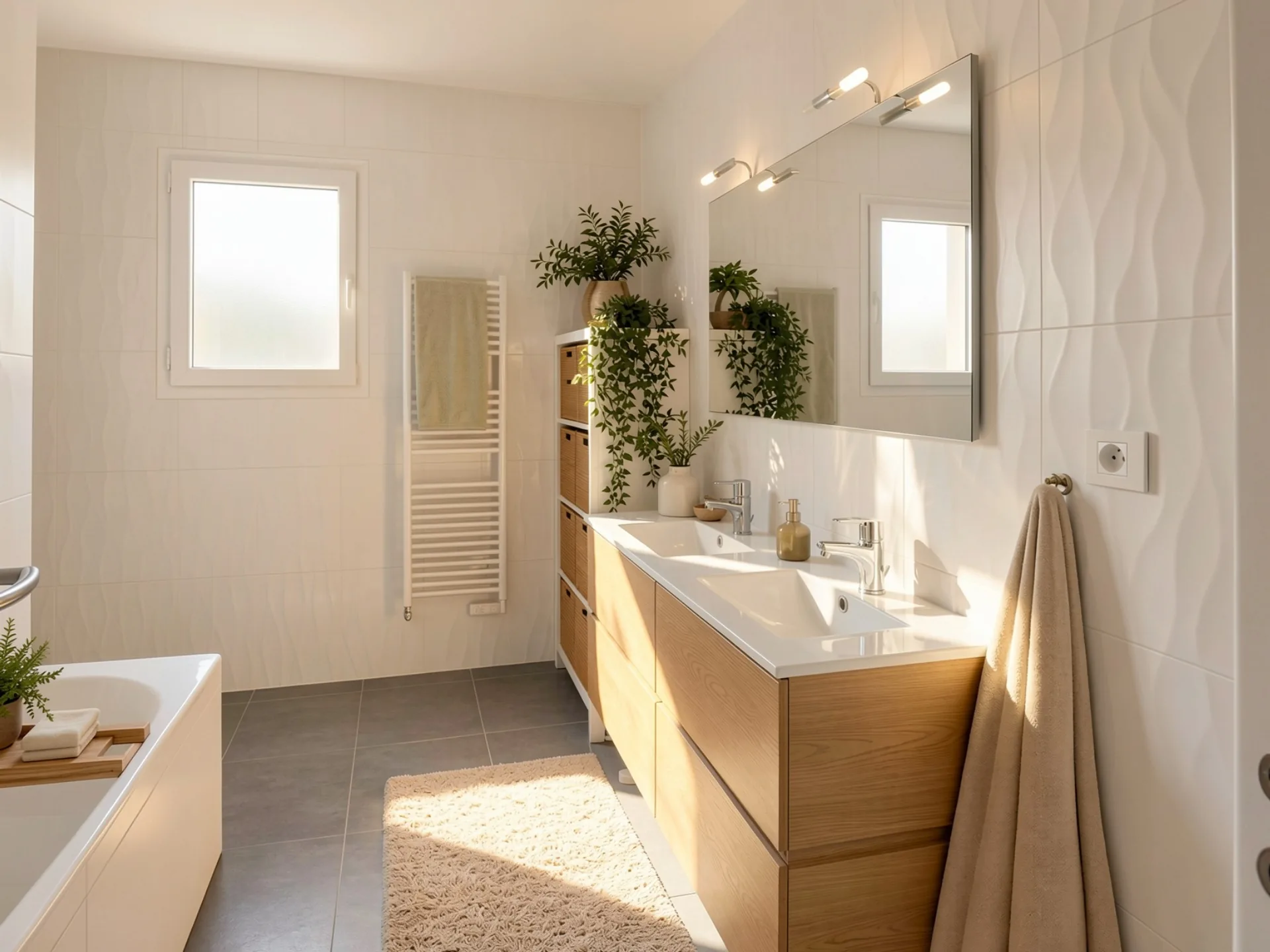 Salle bains 2, projet d'aménagement