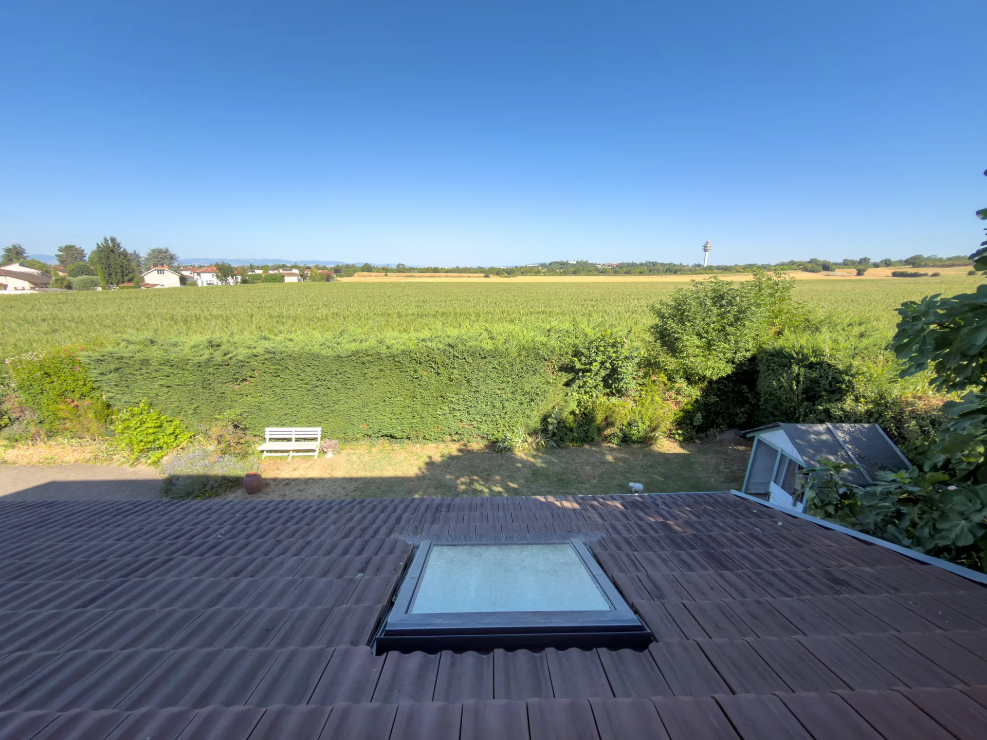 Vue Ouest depuis chambre 3