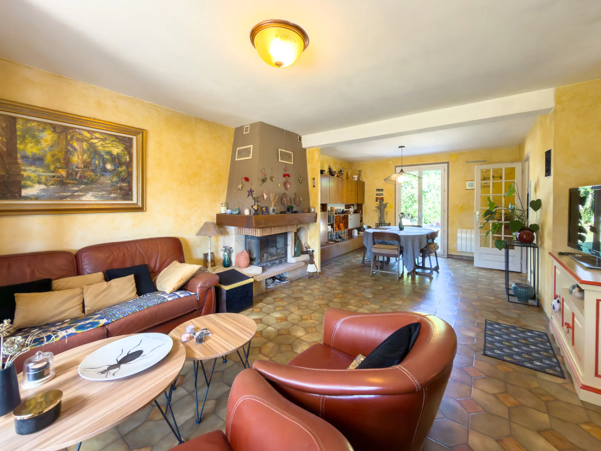 Salon Salle à manger depuis l'Ouest