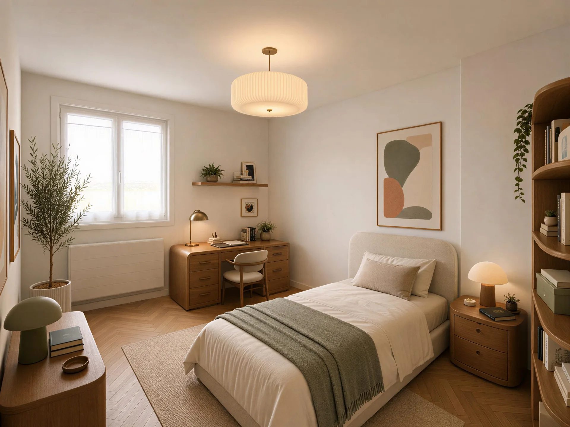 Chambre 3 2, projet d'aménagement