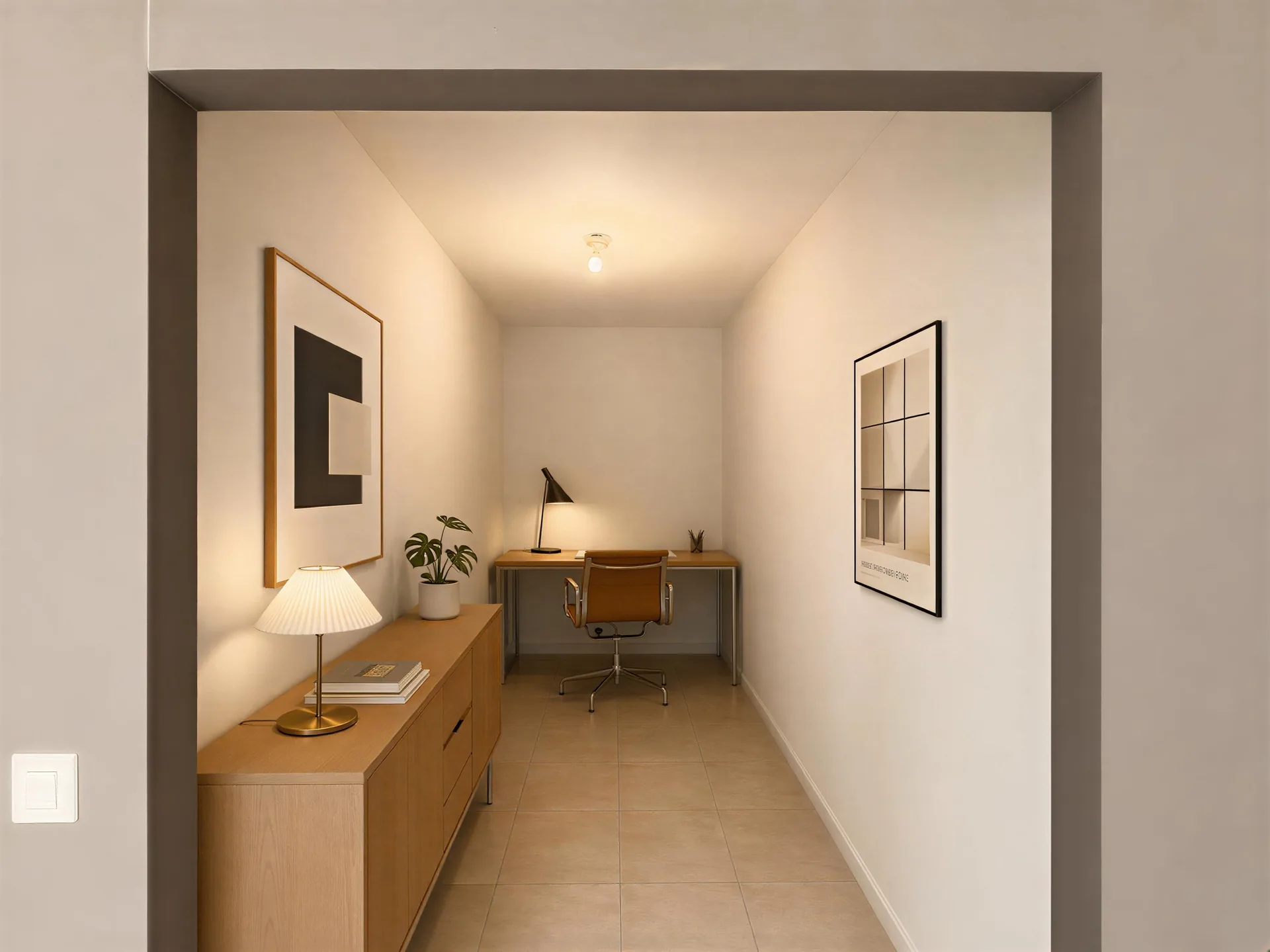 Bureau, projet d'aménagement