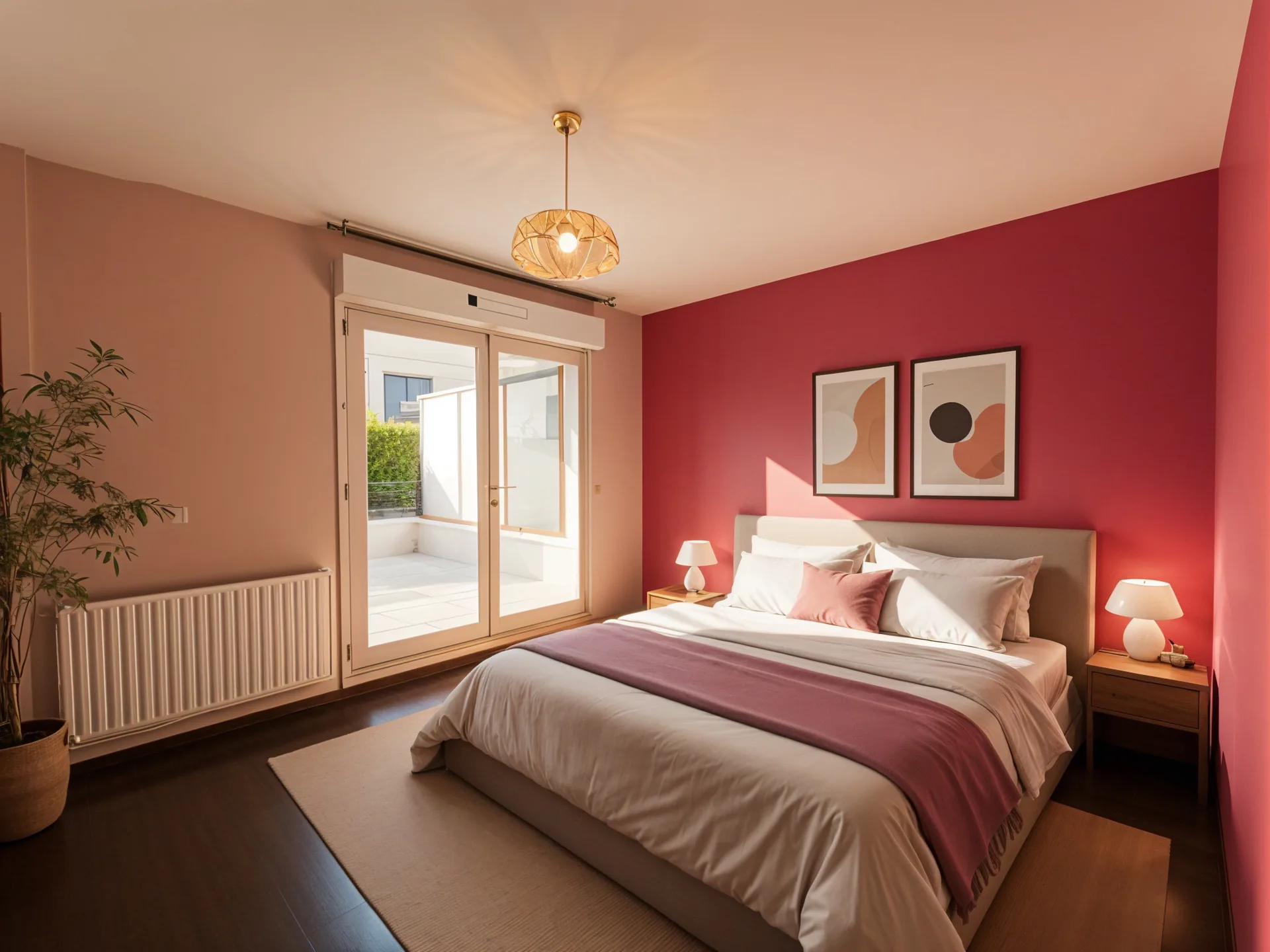 Chambre, projet d'aménagement