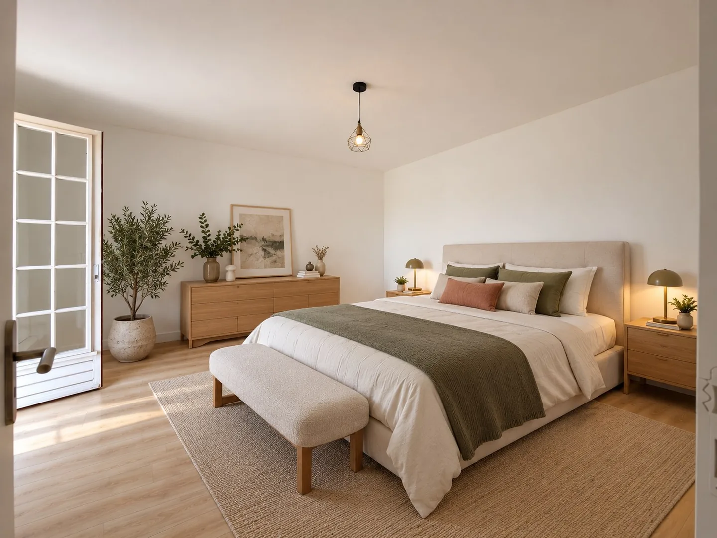 Chambre 1 2, projet d'aménagement