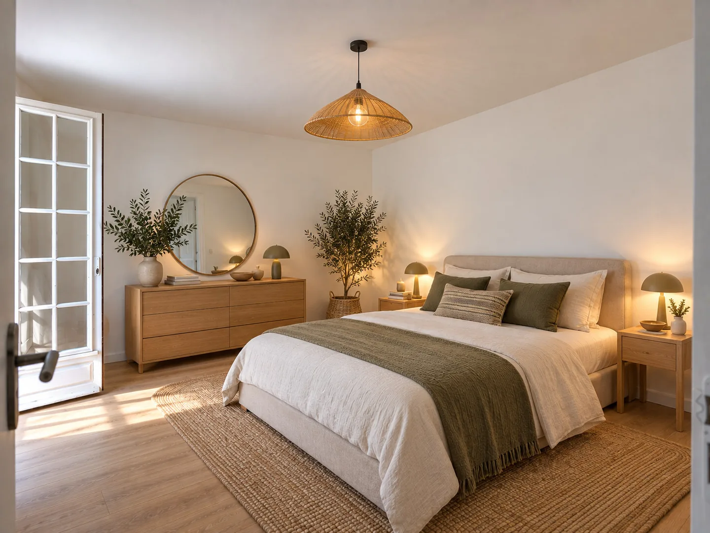 Chambre 1 2, projet d'aménagement