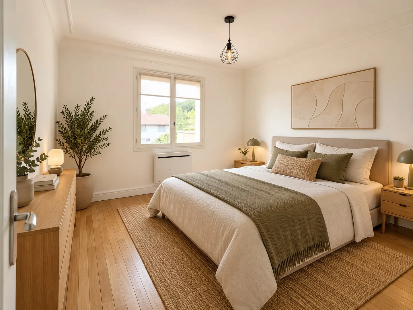 Chambre 1 2, projet d'aménagement