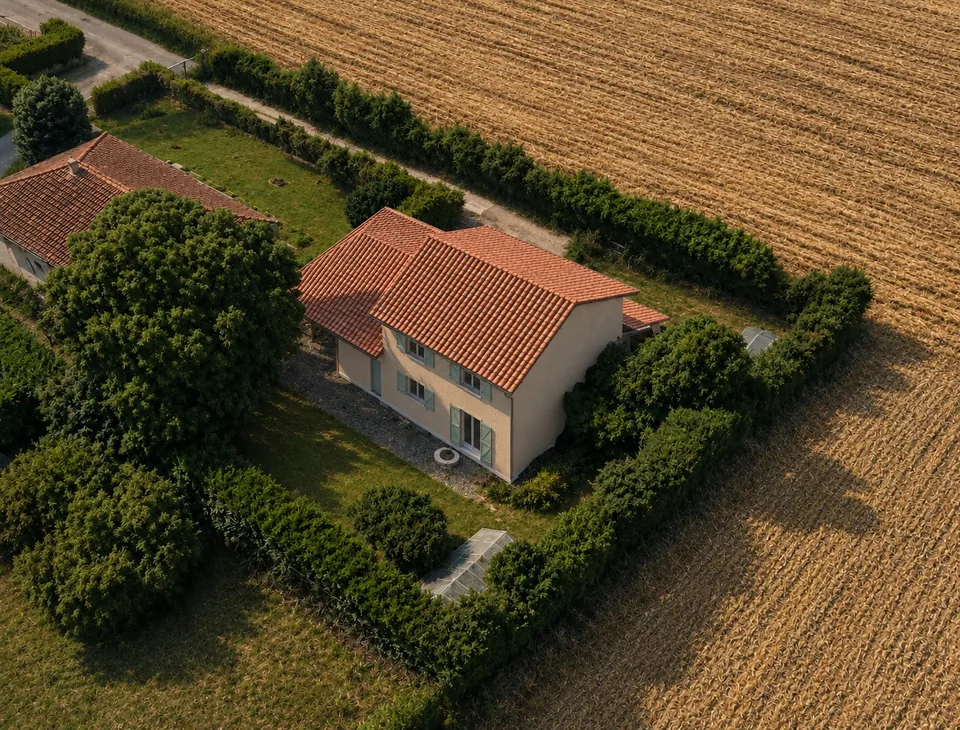 Vue drone est