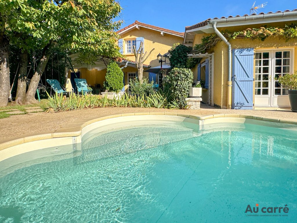 Maison avec piscine à vendre Genas Azieu
