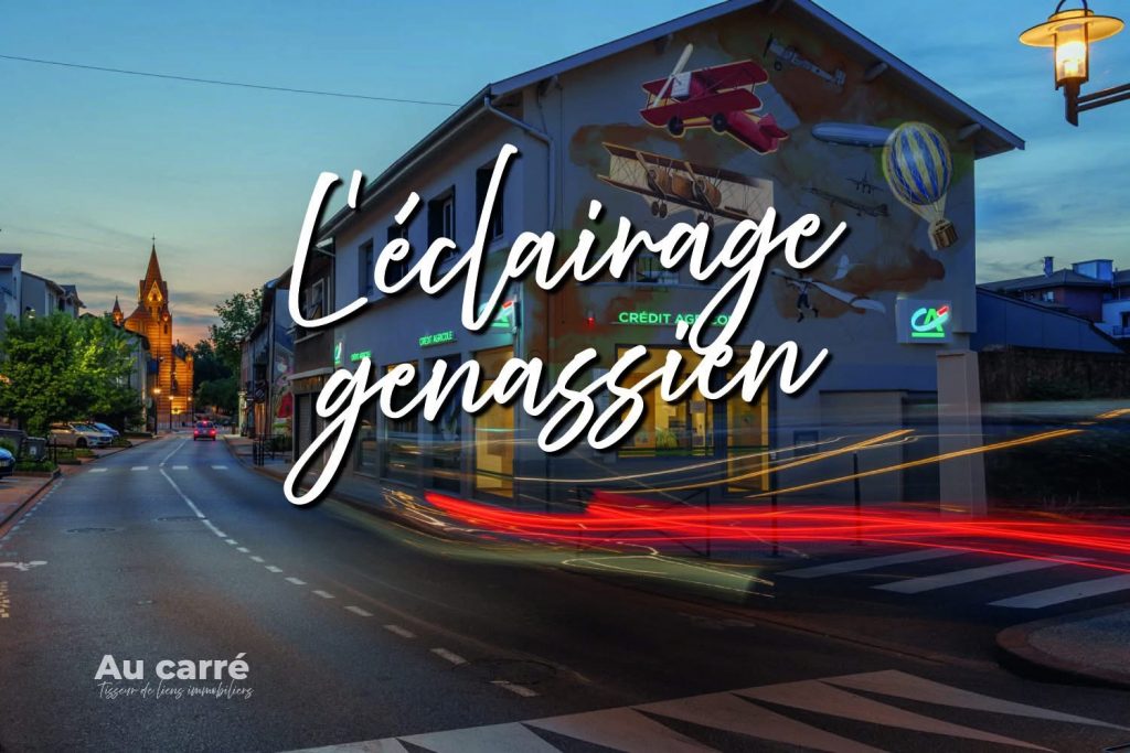Éclairage public Genas