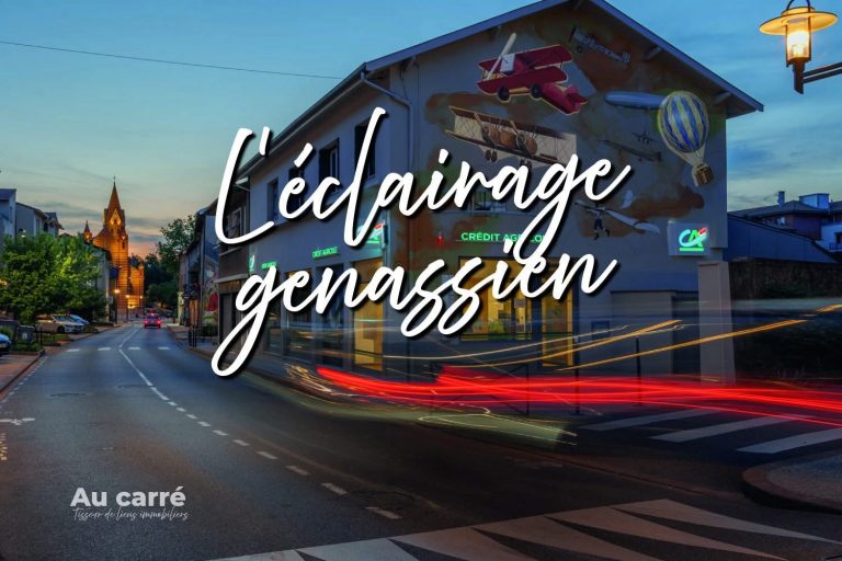 Éclairage public Genas