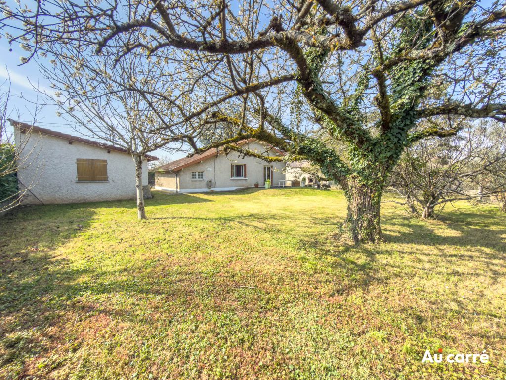 Maison avec grand terrain à vendre Genas Azieu