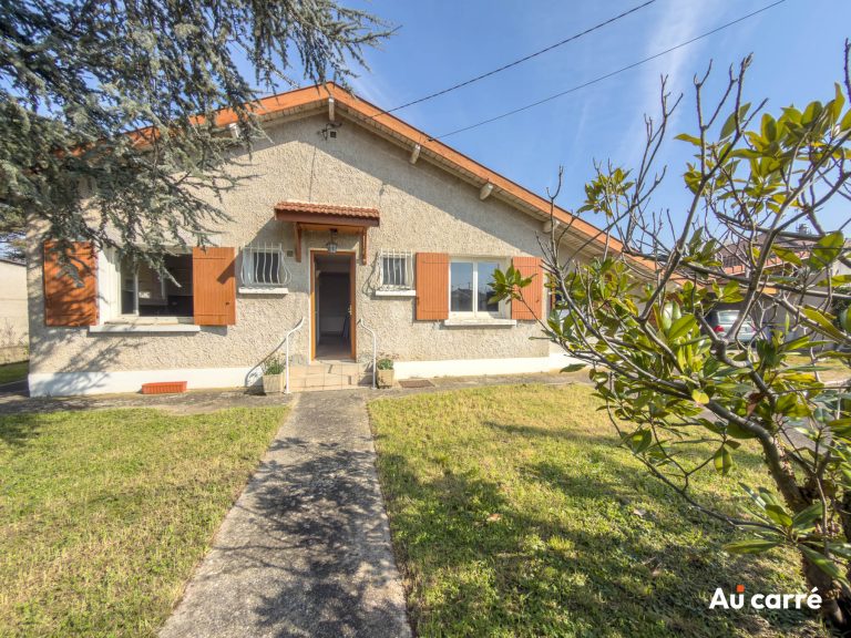 Maison avec grand terrain à vendre Genas Azieu