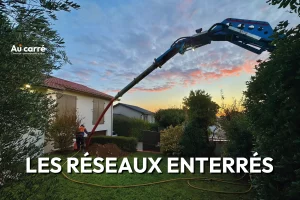 Les réseaux enterrés à Genas