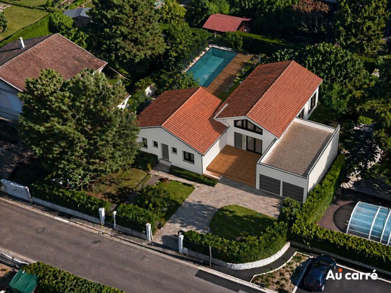 Maison Plain pied avec grand terrain à vendre Genas Azieu