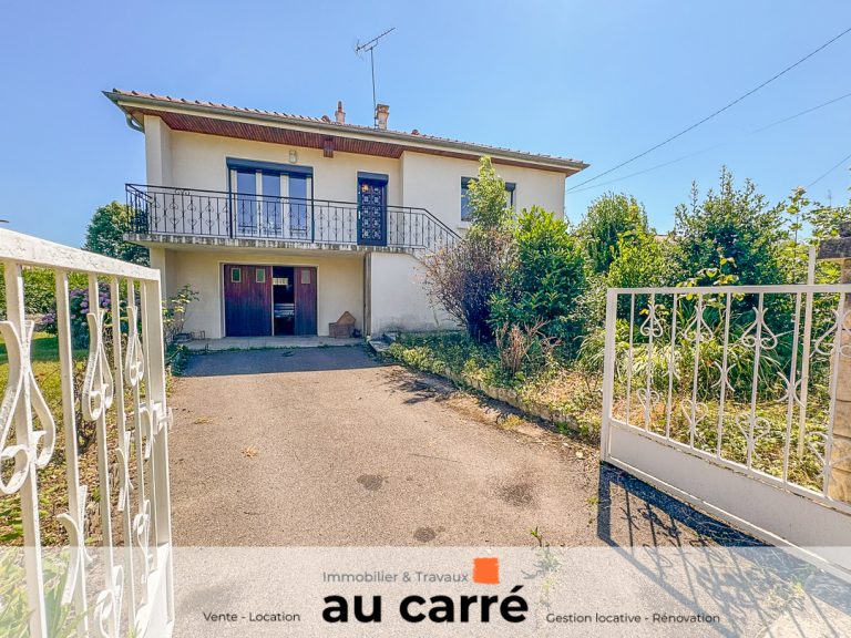 Maison 70 m² vendue à Genas, grand terrain │ Au Carré