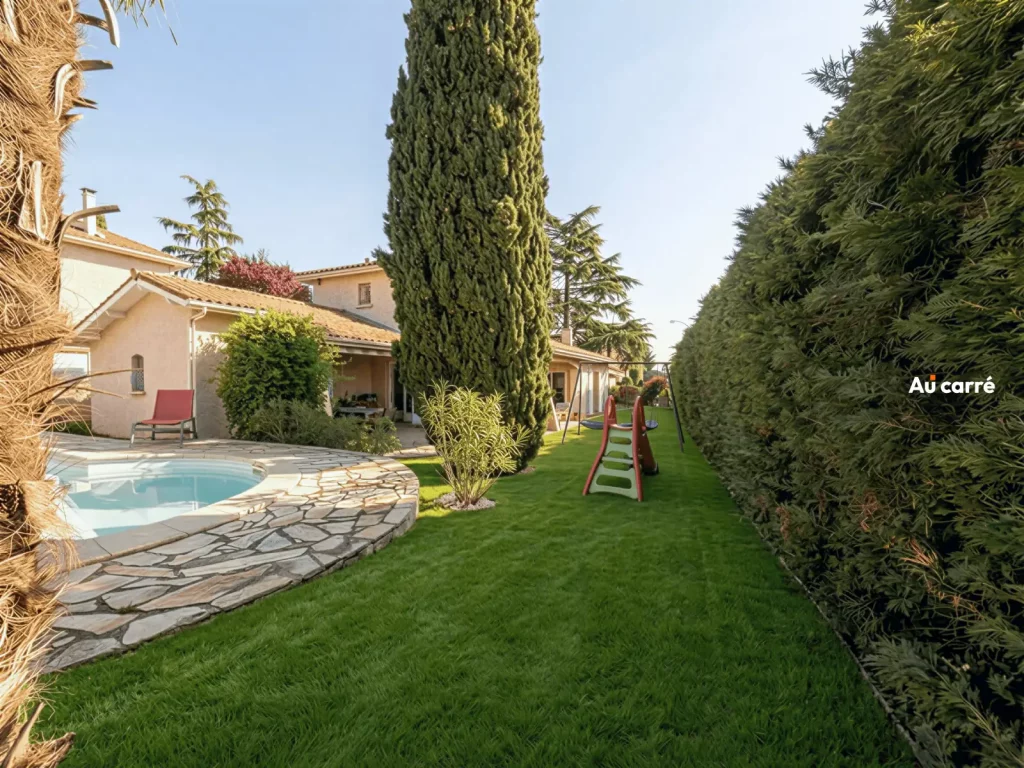 Maison avec piscine a vendre Genas Azieu